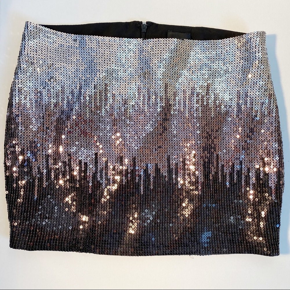 Bebe sequin skirt